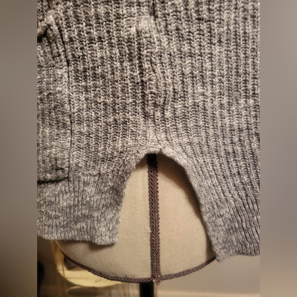Gray Women's Cardigan Sweater - Picture 5 of 5